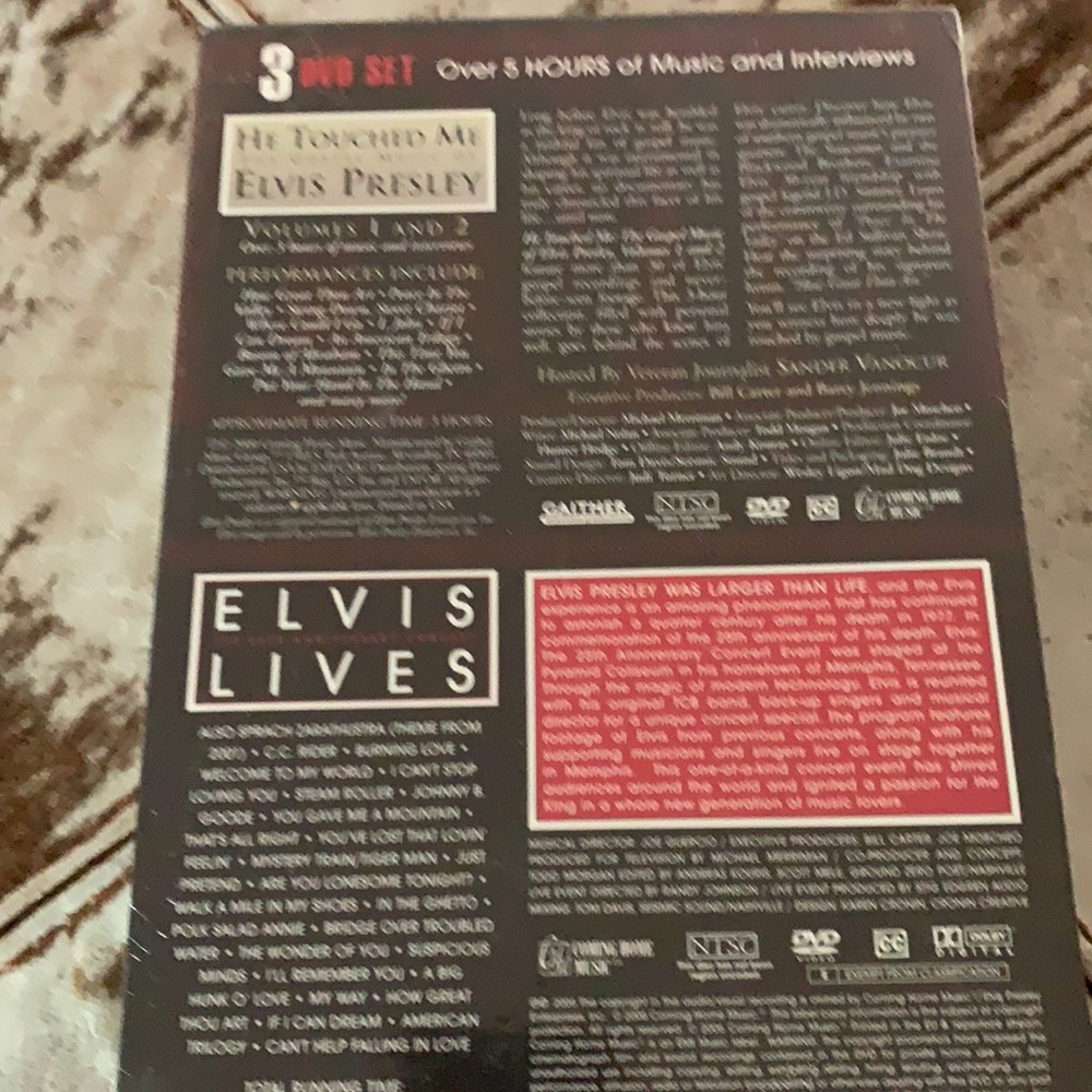 Elvis Presley unopened 3dvd set great Elvis collection - Picture 3 of 5